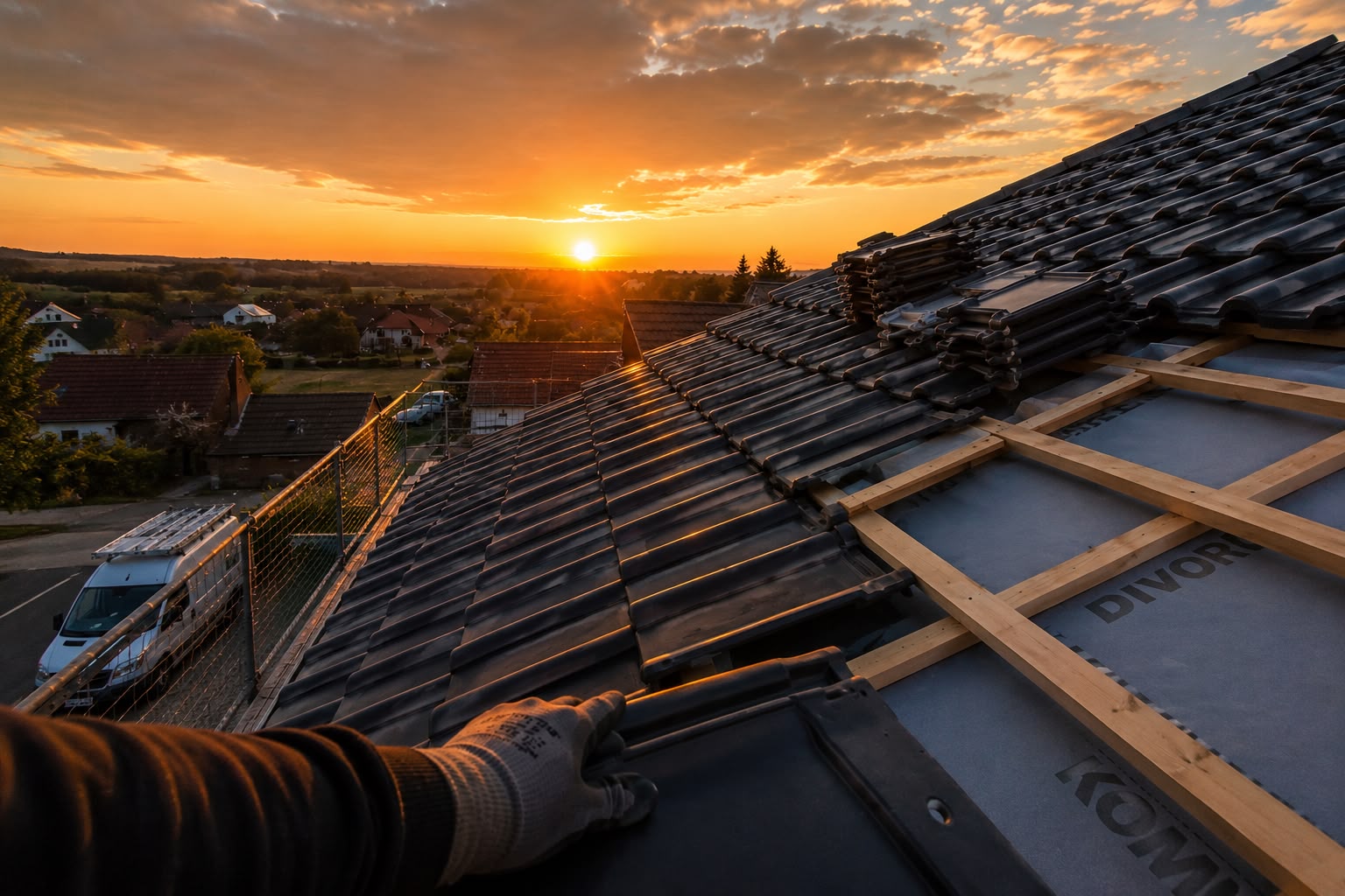 Foto eines Holzhauses von Mittelstet Bau